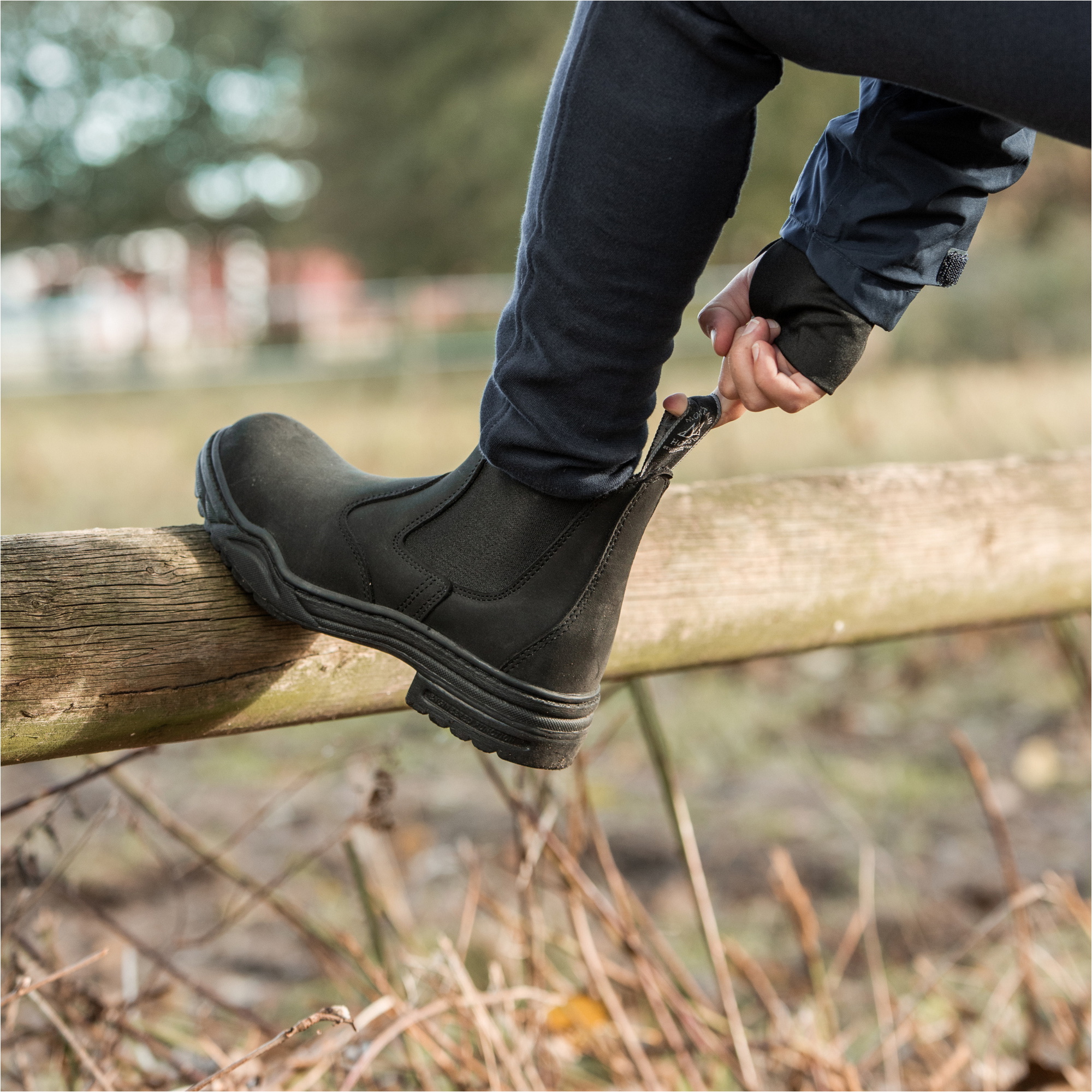 2025 Mountain Horse Stable Jodhpur Boot 12200197 - Graphite Grey